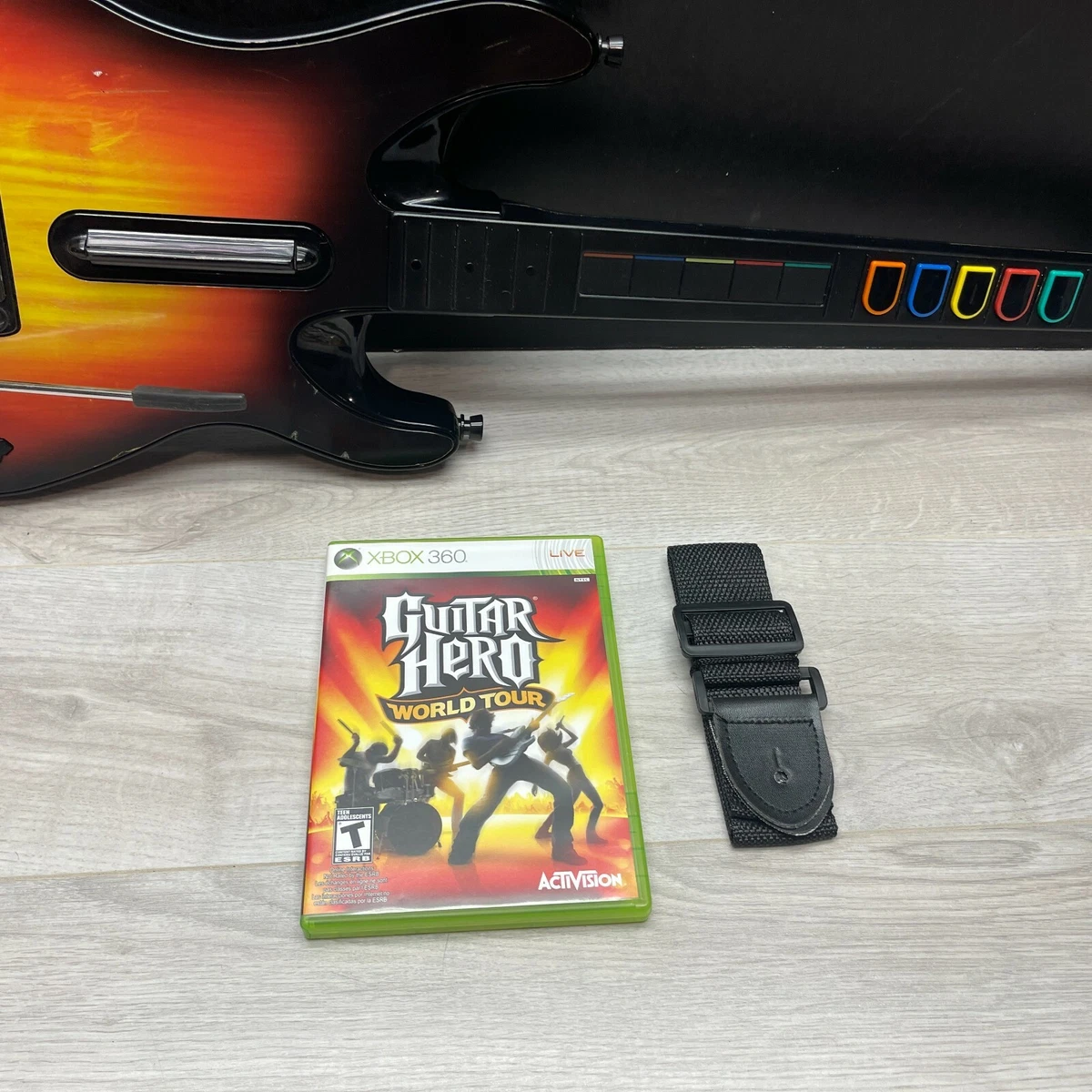 Guitar hero world tour sale guitar xbox 360