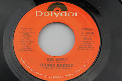 Bionic Boogie: Big West / Risky Changes  [Unplayed Copy]