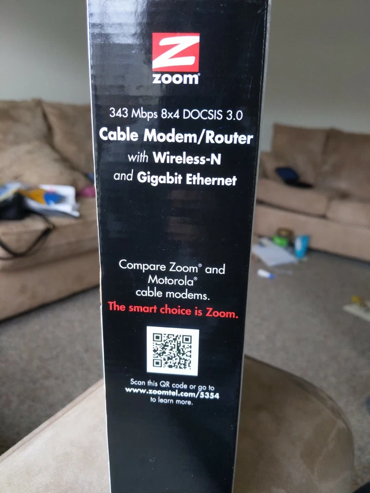 Zoom 5354 Cable Modem/Router - Image 3 of 4