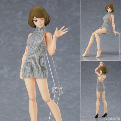 figma チアキ 女性body 505 Max Factory Figma 505 Girl Body(Chiaki)Halterneck Sweater