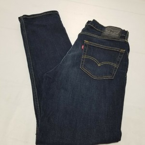 Levi's 511 Men's Slim Fit Jeans Mid-Rise Dark Wash Blue Solid Size 33/32 |  eBay