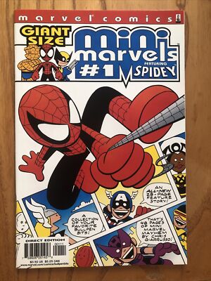 GIANT SIZED MINI MARVELS #1 FEATURING SPIDEY FROM 2002