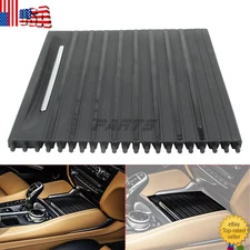 Inner Center Console Cup Holder Tray Roller Cover For BMW F15 F85 X5 X5M 2014-18
