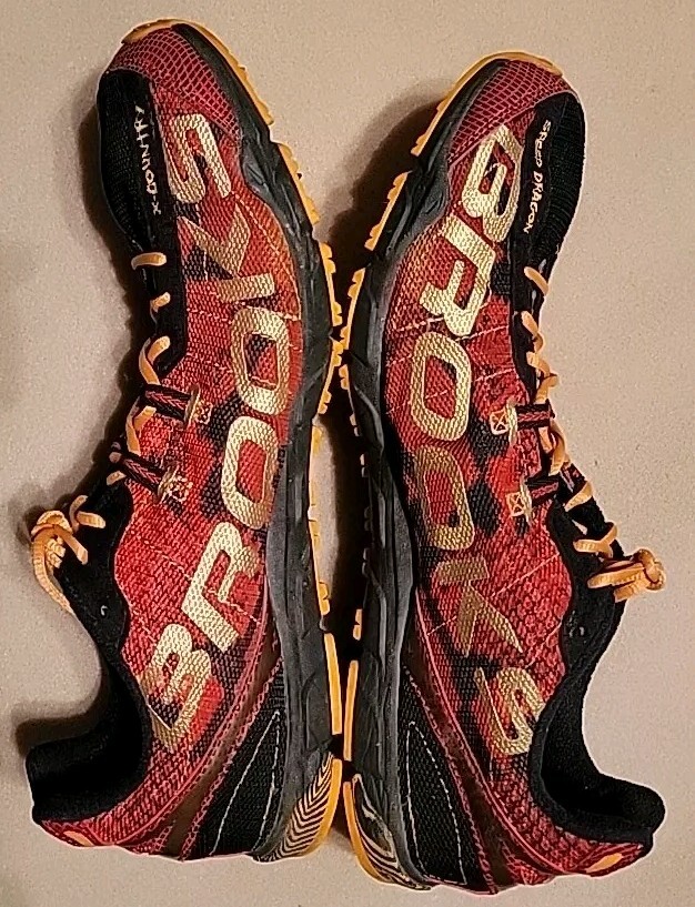 Brooks Cross Country Speed Dragon Mach Mens 13 Running Shoes  display picture 1