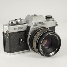 Yashica FR II 35mm SLR Film Camera with DSB 50mm f/1.9 Lens