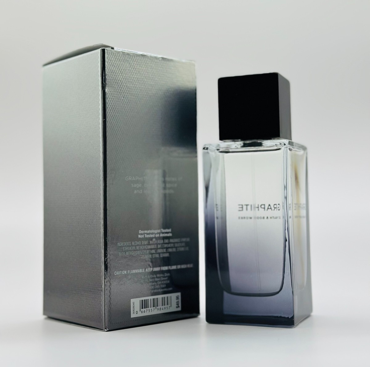 香水(男性用) GRAPHITE MEN'S COLLECTION COLOGNE 100mL BATH & BODY WORKS GRAPHITE MEN'S COLLECTION COLOGNE FREE