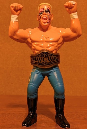 WCW (Galoob, 1990) STING With CHAMPIONSHIP BELT ...