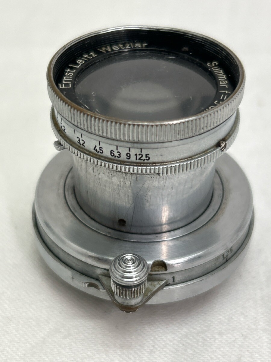 d*3様 77Ernst Leitz Wetzlar Summar 5cm f/ Ernst Leitz Wetzlar Summar 5cm (50mm) f/2 LTM M39 mount Nr. 345288