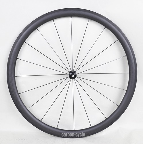 38 mm Sapim ruedas de carbono Clincher llanta de bicicleta de carretera carrera Powerway R36 700C 3 k mate - Imagen 6 de 7