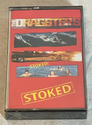 The Dragsters Stoked Radio Station Promo Cassette Great Jones 1989 New Sealed