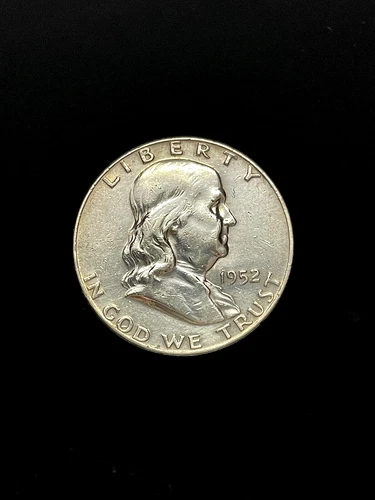 1952-D Franklin Half Dollar. Full Bell Lines, Nice Gem BU++ FBL