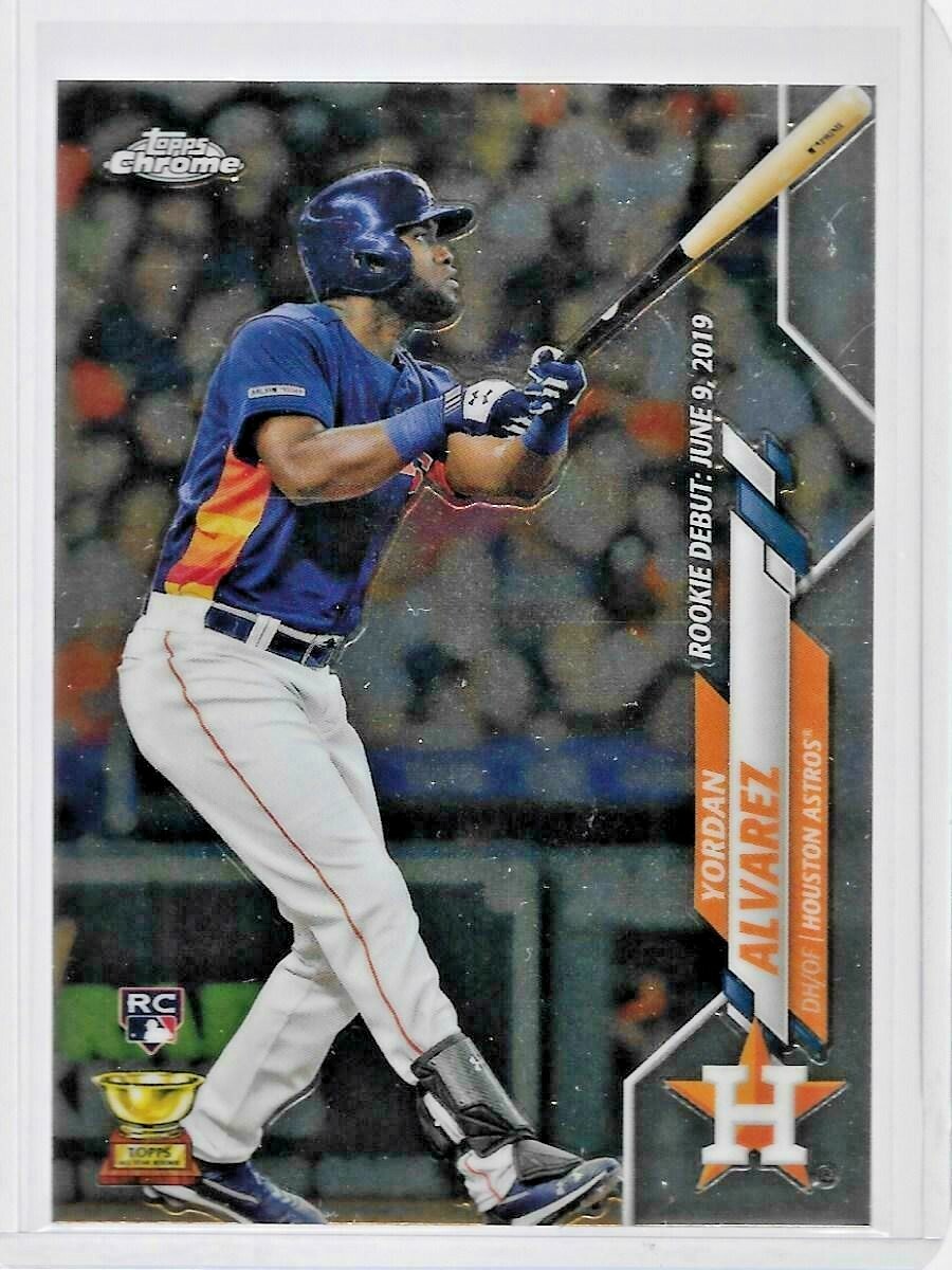 2020 Topps Chrome Update #U53 Yordan Alvarez RC | eBay