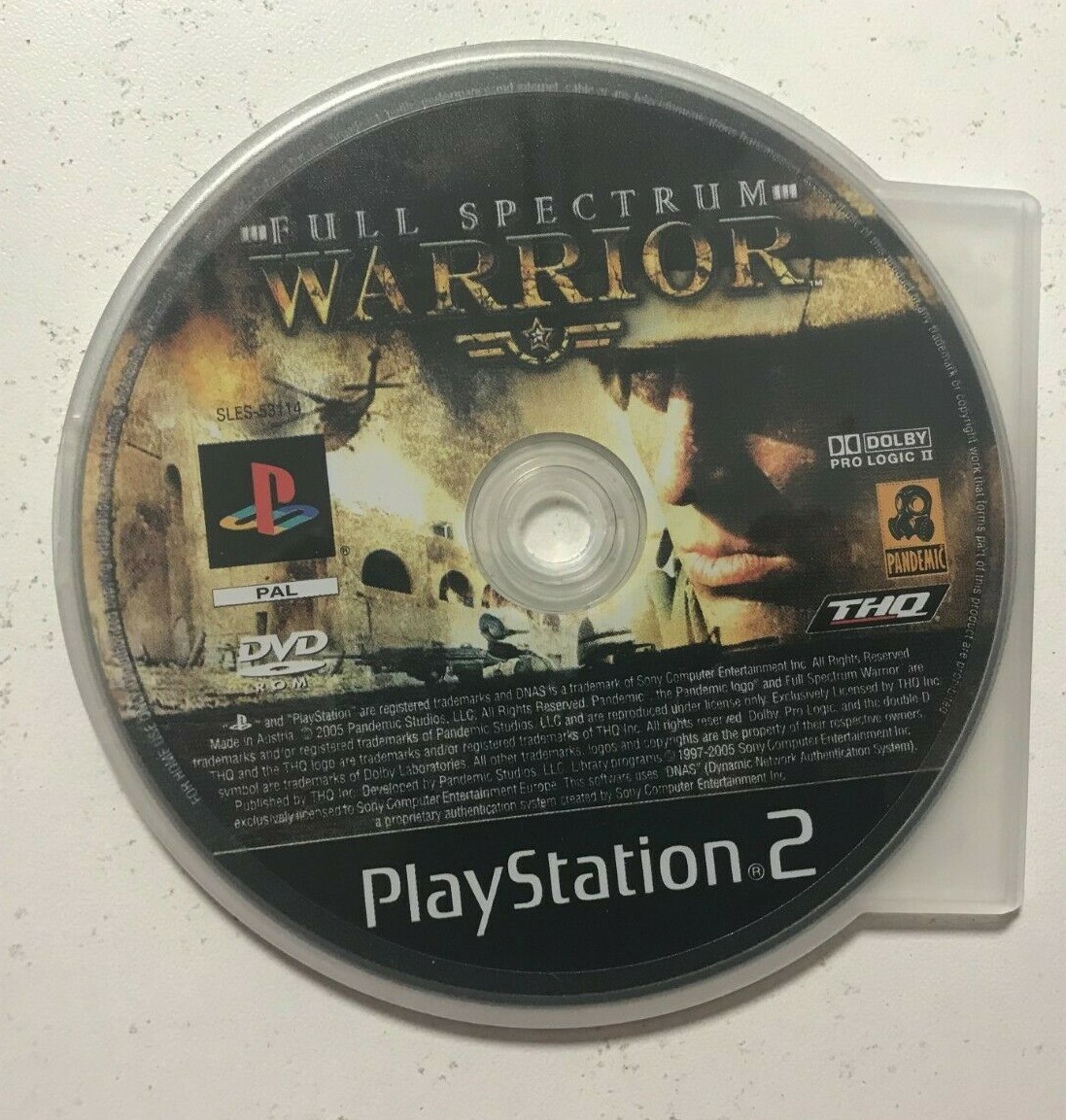 Full Spectrum Warrior PS2 