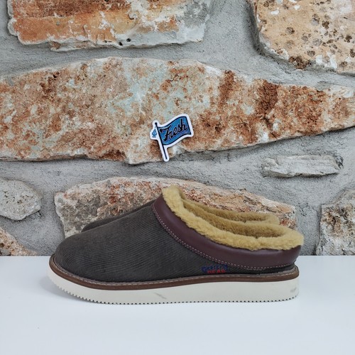 Sanuk x Grateful Dead Cozy Vibe Slippers Mens Sz 8 Tarmac Wool Blend Liner - Picture 3 of 15