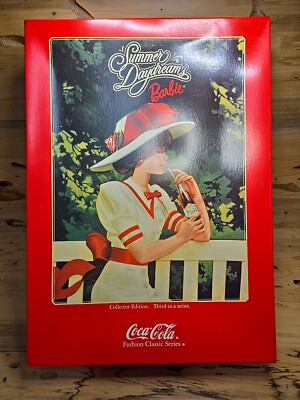 BARBIE Doll 1997 NIB Summer Daydreams Coca Cola Fashion Series Mattel E82