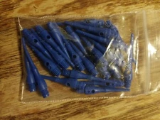 Viper Dart Accessory Tufflex III Blue 2BA Thread Soft Tip Dart Points