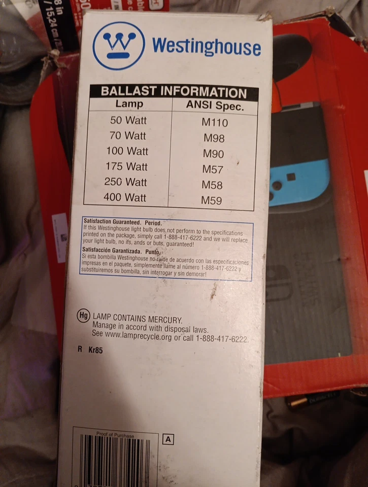 250W Metal Halide Bulb Mogul E39 Base Dimmable 3700K - HALCO-MH250-C-U - Image 2 of 4