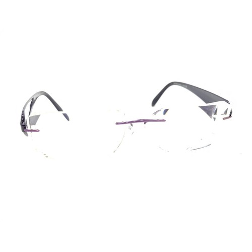 Silhouette 6700 40 6051 6709 Purple Rimless Eyeglasses Frames 52-17 130 Unisex