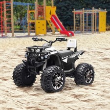 HOMCOM Elektro-Quad Kinderquad mit Scheinwerfer Kindermotorrad mit USB-Anschluss