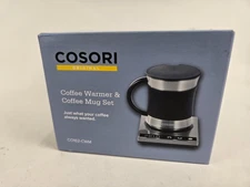 Cosori Coffee Mug Warmer & Mug Set Premium 24 Watt Stainless Steel CO162-CWM