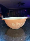 Vintage Pyrex 442 Pink Gooseberry 1.5 qt Cinderella Mixing Bowl