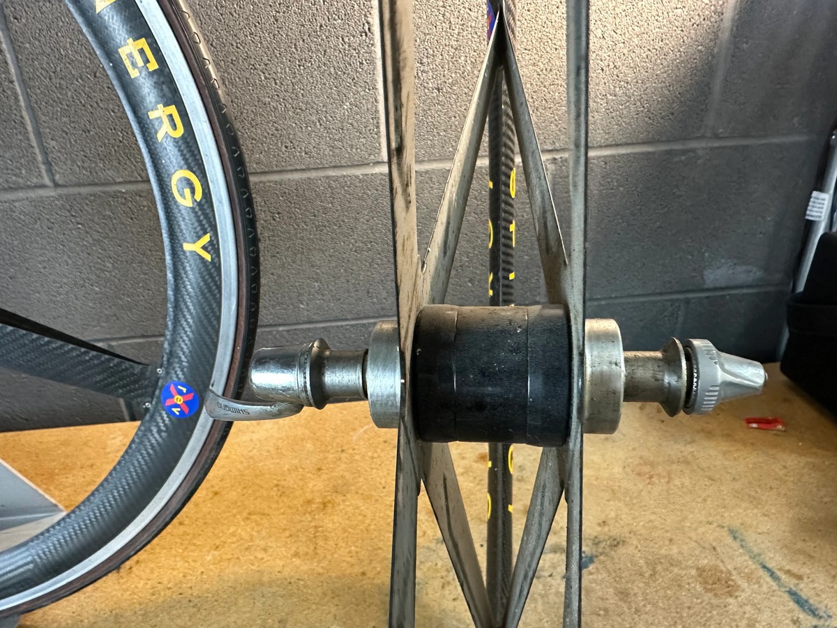 スピナジー／REV X 700c RARE NOS 700C SPINERGY REV X FRONT WHEEL - TUBULAR CARBON