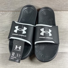 Under Armour Men's UA Ignite Select Slides - Black/White - Size 13 NEW w/ Tag