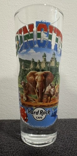 Hard Rock Cafe Sun CIty South Africa City Shot Glass New