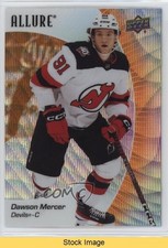 2023-24 Upper Deck Allure Orange Slice Dawson Mercer #82 READ f6d