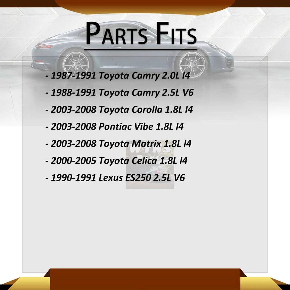 Изолятор передней нижней катушки пружины Monroe 2 шт. для Toyota Matrix 1,8 л 2003-2008 - Изображение 2 из 3