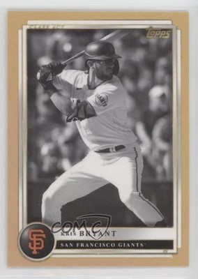 2022 Topps X Aaron Judge Class Act Gold 1/1 Kris Bryant #13 0qw3