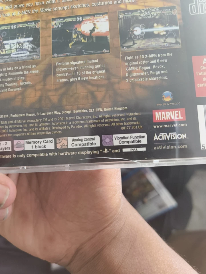 X-Men Mutant Academy 2 - Sony PlayStation PS - Image 2 of 4