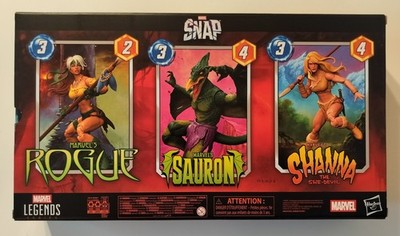Marvel Legends Series Gamerverse Marvel SNAP Savage Land 3 Pack