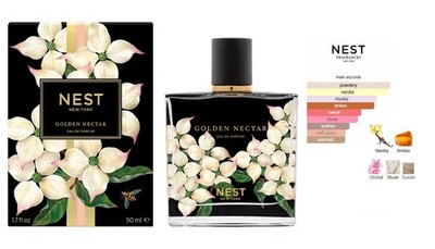 Nest Fragrances GOLDEN NECTAR Eau de Parfum Spray 1.7 OZ SEALED BOX Perfume