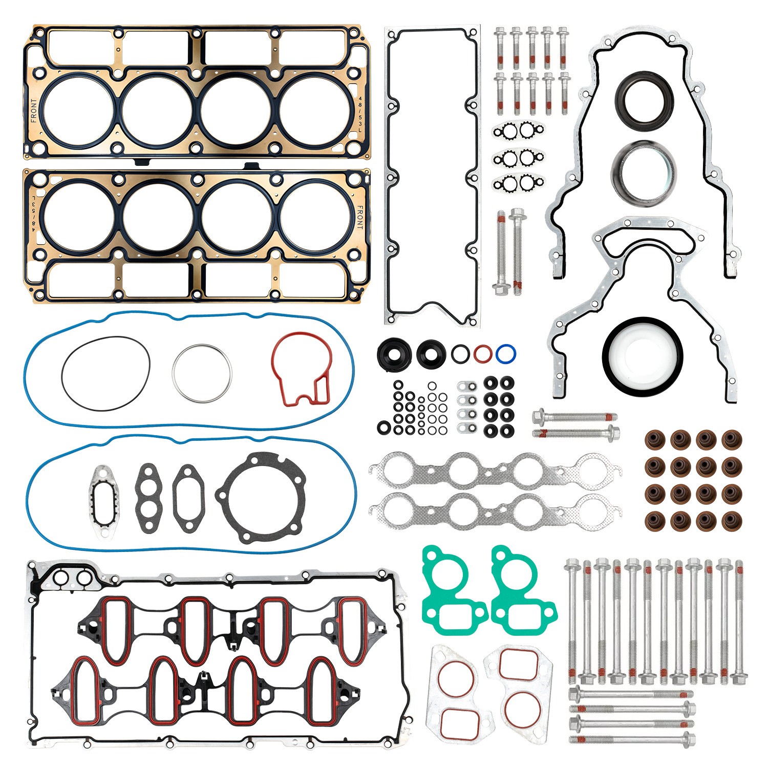 Head Full Gasket Set for Chevy Silverado 1500 Tahoe GMC Sierra 2002-11 5.3L 4.8L