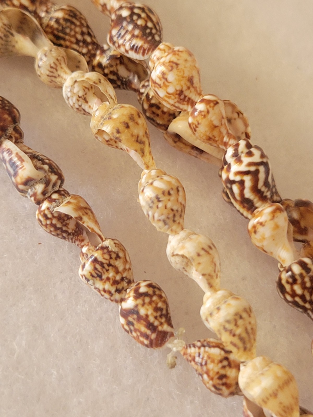 Seashells Necklace Multi-Strands Beaded Hawaiian … - image 5