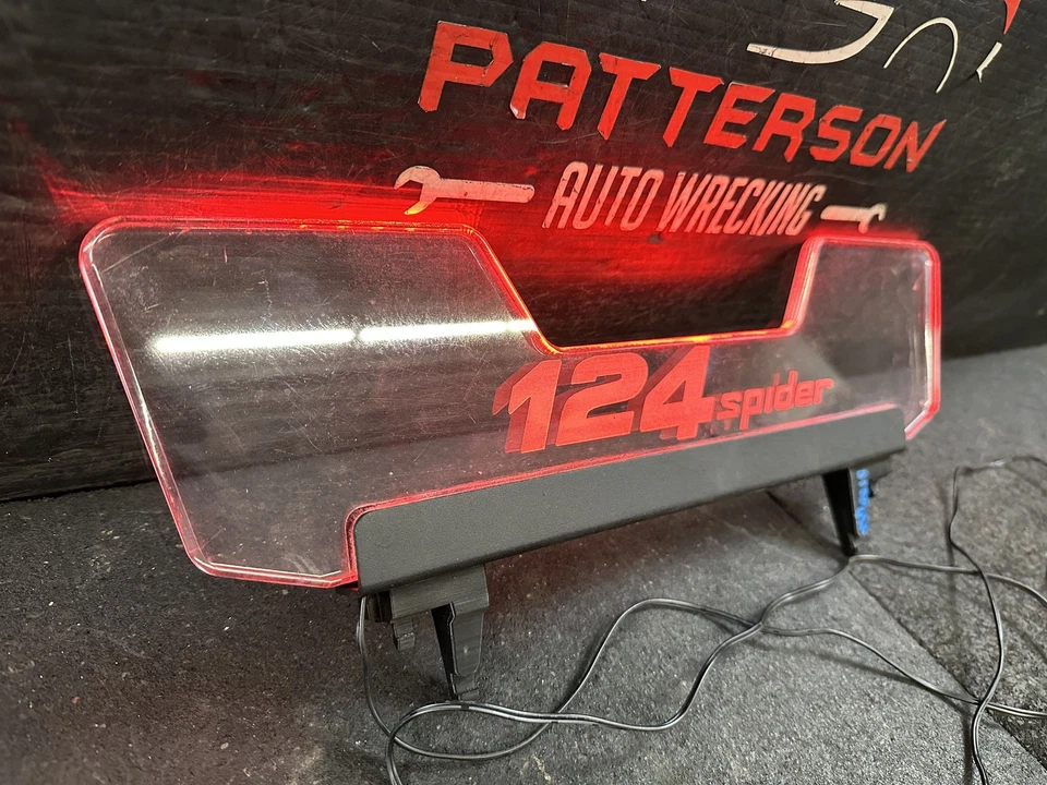 17-20 FIAT 124 SPIDER PARABRISAS DEFLECTOR LUZ TRANSPARENTE 124SPIDER Foto 4 de 4