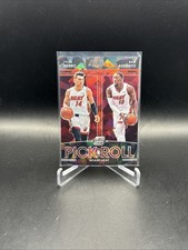 2021-22 NBA Contenders Herro &  Adebayo - Pick N Roll - Red Ice COLOR MATCH