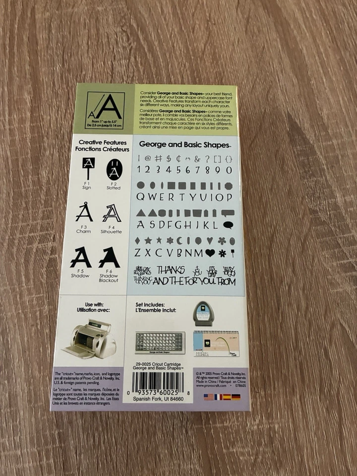 Cricut George And Basic Shapes Cartridge - Image 3 of 3