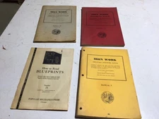 Vintage Iron Work Manuals and How to Read Blueprints USA