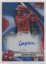 2024 Bowman's Best of Blue Refractor 54/150 Capri Ortiz #B24-CO Auto w5b