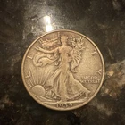 1939 Liberty Walking Half Dollar Silver Circulated San Francisco Mint US Coin