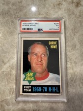 1970 O-Pee-Chee Gordie Howe #238 Detroit Red Wings NHL Hockey PSA 3 VG Card