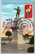 #1271 Florida Settlement St Augustine Maxi Card