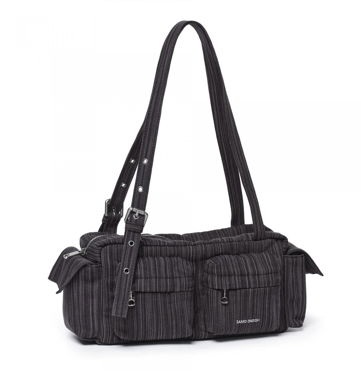 SAMO ONDOH Pocket Utility Bag M - Stripe Black | eBay
