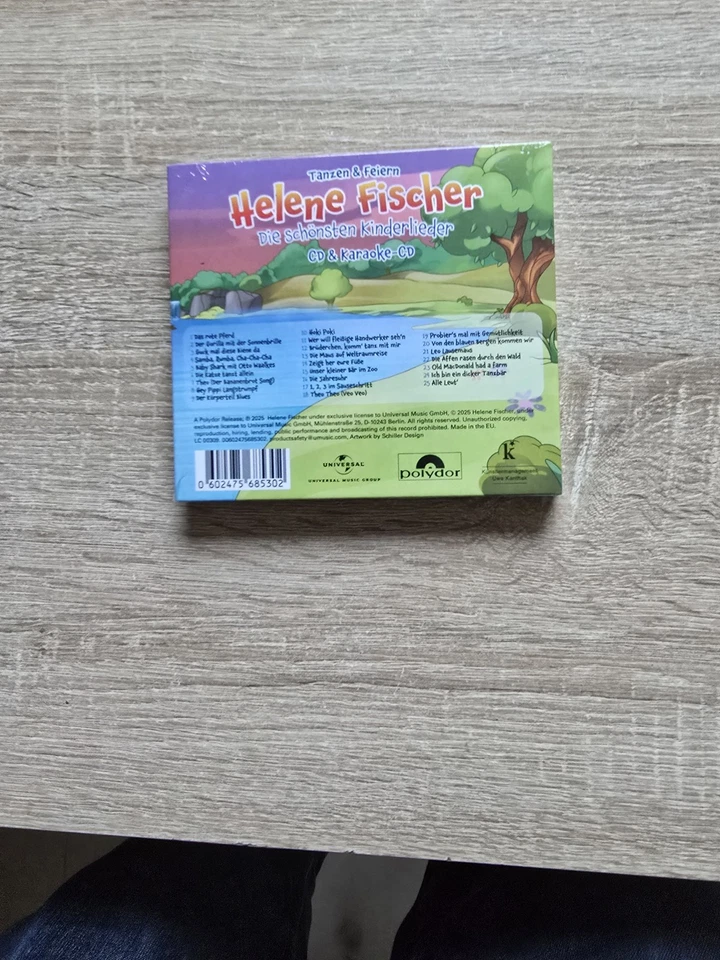 HELENE FISCHER  Die schönsten Kinderlieder, Tanzen & Feiern (Deluxe)  2 CD  NEU - Bild 2 von 2