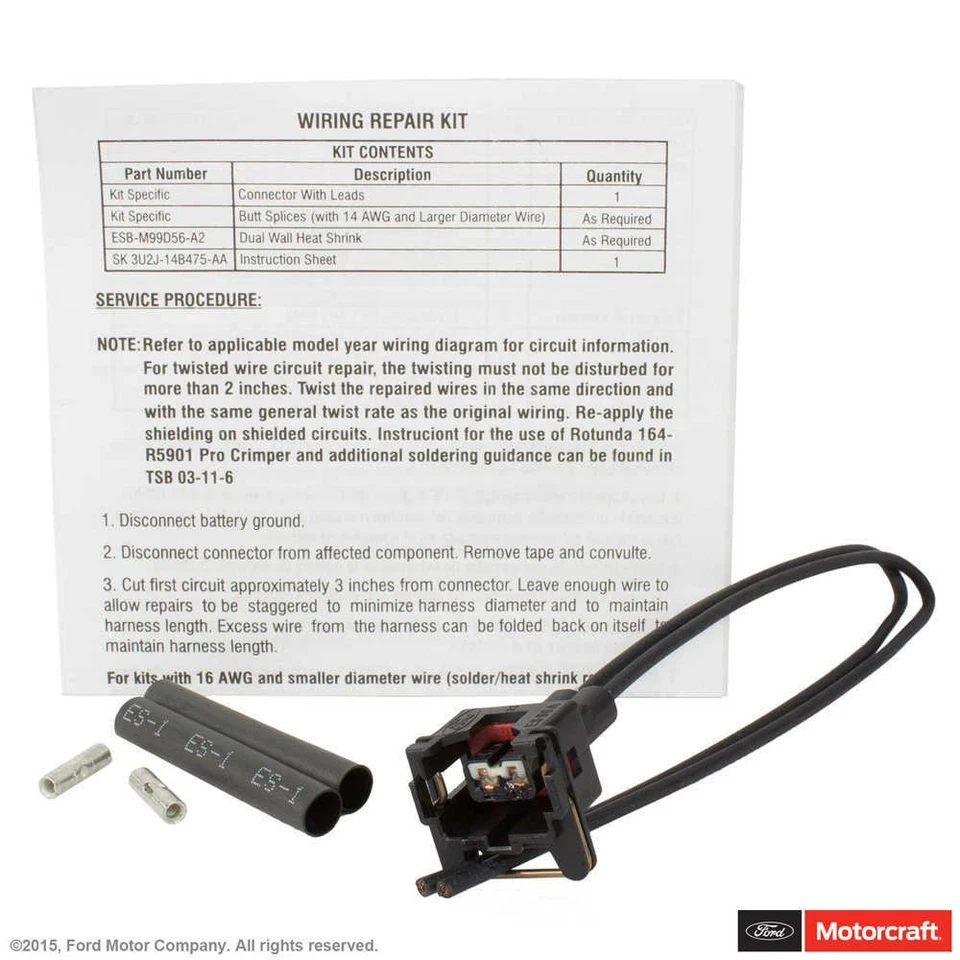 Conector de derivación de turbocompresor Motorcraft WPT-1054 Foto 2 de 3
