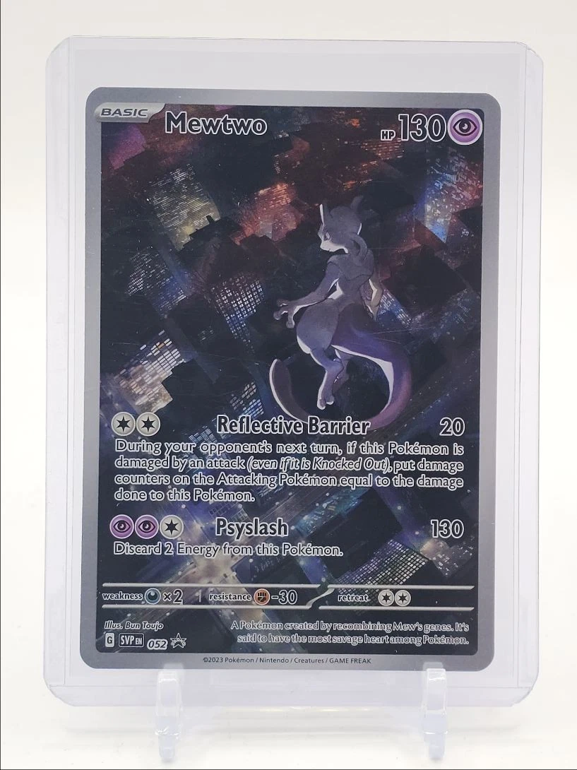 Mewtwo 052 Sv: Scarlet & Violet Promo Cards for sale | eBay