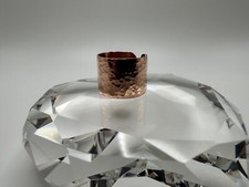 Hand Made Hammered South WesternCopper Ring Size 7