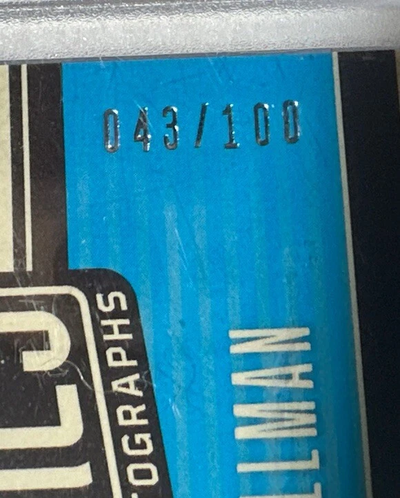 2023 Panini Legacy Rookie Patch Auto Cedric Tillman 43/100 Dual Futures RPA - Image 3 of 4